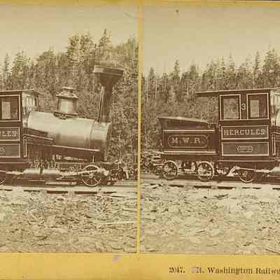 Mt Washington Railway Engine Hercules