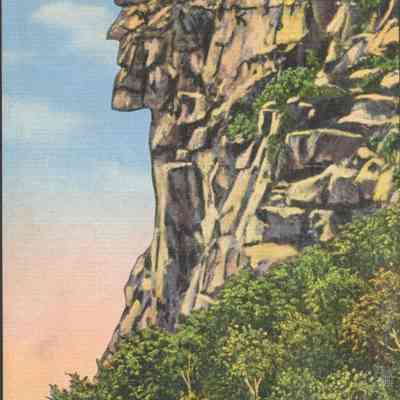 The Profile, Old Man of the Mountains, Franconia Notch, White Mountains NH