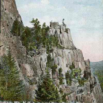 White Mountains, N.H., Castellated Ridge, Dixville Notch