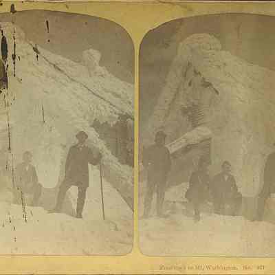 Frostwork on Mt Washington.