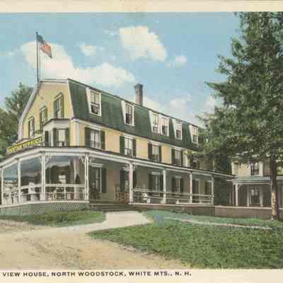 The Mountain View House, North Woodstock, White Mts NH