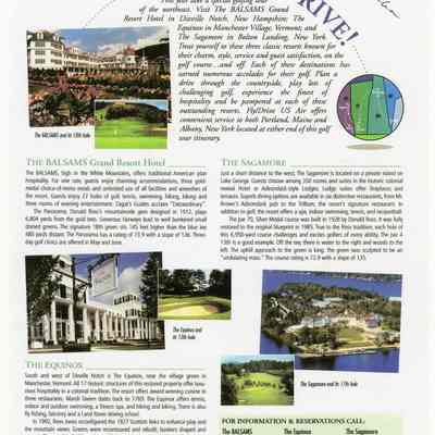 THE BALSAMS Grand Resort Hotel