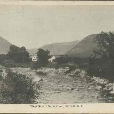 West Side of Saco River, Bartlett, N.H.
