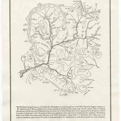 Pycolog Map- Parker-Young Company logging map