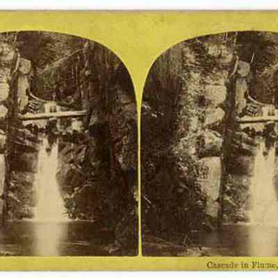Cascade in Flume, Dixville Notch.