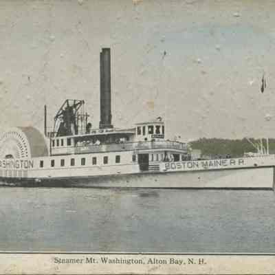Steamer Mt Washington Alton Bay NH