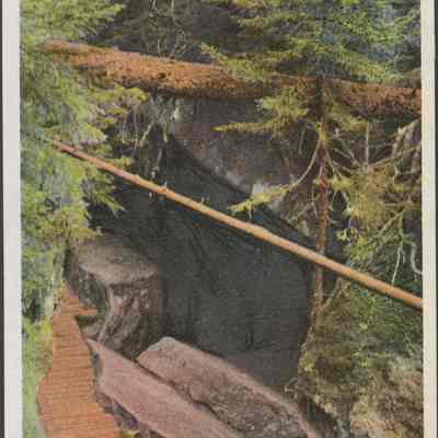 Entrance to Cave of Silence, Lost River, North Woodstock, NH