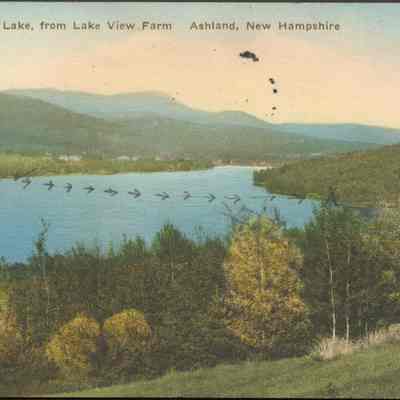 Little Squam Lake, from Lake View Farm, Ashland NH