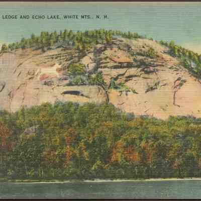 White Horse Ledge and Echo Lake, White Mountains, N.H.