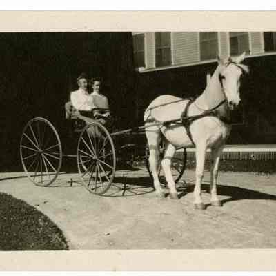 Miss Noyes and Miss Beaton at The Balsams