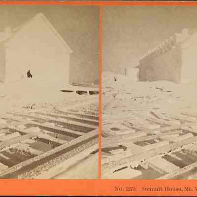 Summit House Mount Washington, Winter of 1870-71