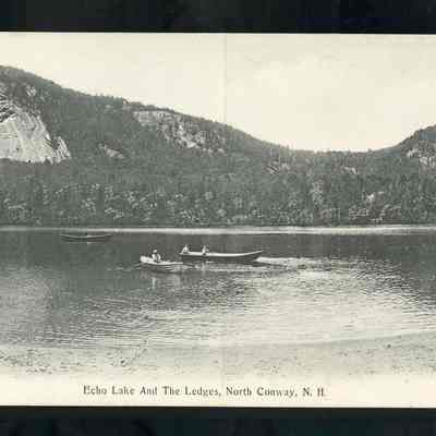 Echo Lake and the Ledges, North Conway, N.H.