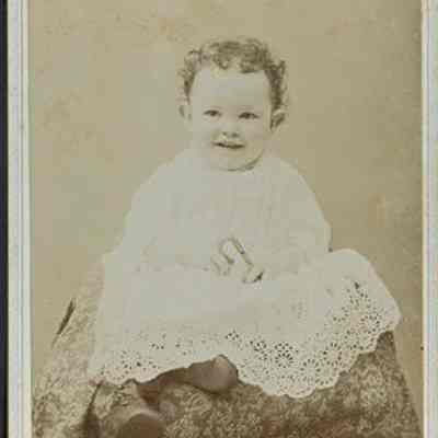Baby Posed in Studio