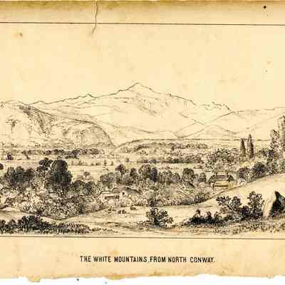 THE WHITE MOUNTAINS FROM NORTH CONWAY.