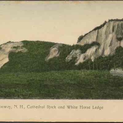 North Conway, N.H. Cathedral Rock and White Horse Ledge