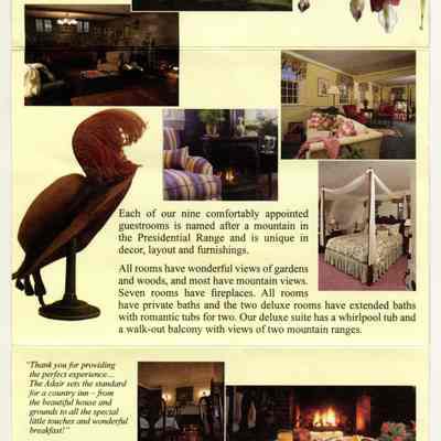 unfolded brochure inside