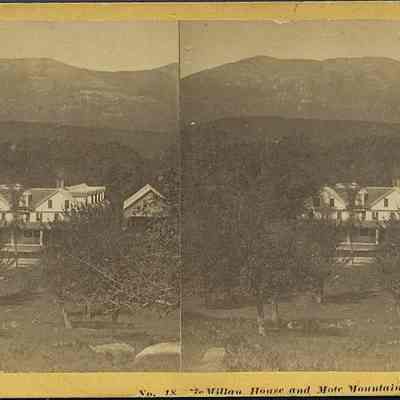 McMillan House and Mote Mountain, North Conway N H.