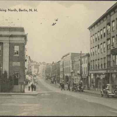 Main Street, Looking North Berlin NH
