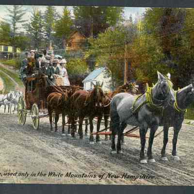 Tally Ho Stage, used only in the White Mountains of New Hampshire