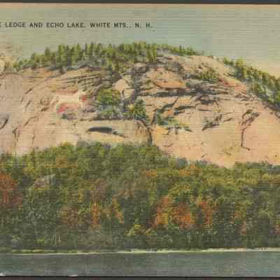 White Horse Ledge and Echo Lake, White Mountains, N.H.
