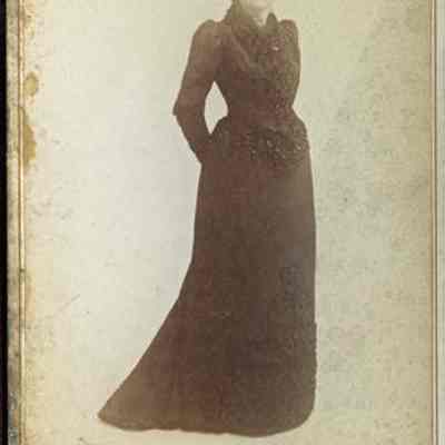 Woman Posed in Studio