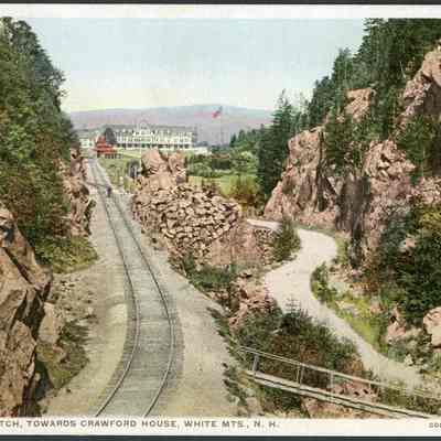 Gate of Notch, Towards Crawford House, White Mts., N.H.