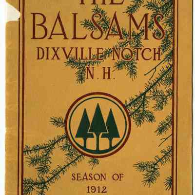 The Balsams Dixville Notch, N.H. Season of 1912