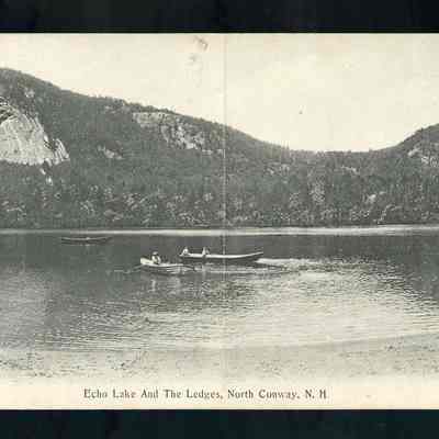 Echo Lake and the Ledges, North Conway, N.H.