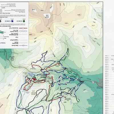 The Balsams Wilderness Trail Map and Guide