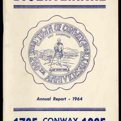 Annual Report of the Officers of the Town of Conway New Hampshire for the fiscal year ending 1964