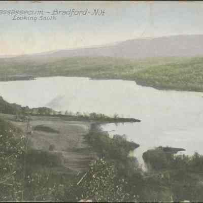 Lake Massassecum, Bradford NH, looking south