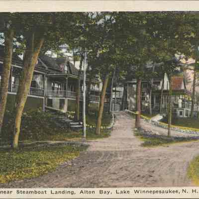 Cottages, near Steamboat Landing Alton Bay Lake Winnipesaukee NH