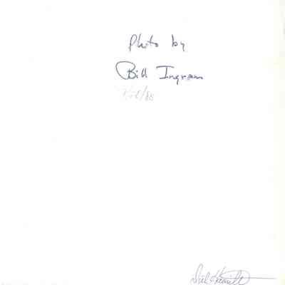 Back of photograph with inscriptions.