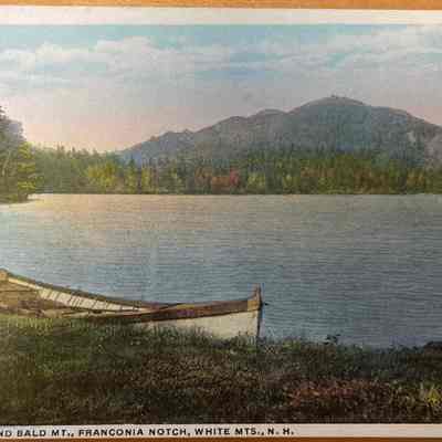 Echo Lake and Bald Mt., Franconia Notch, White Mts., N. H.