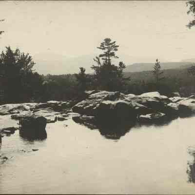 Still Pool of Water on Mountain