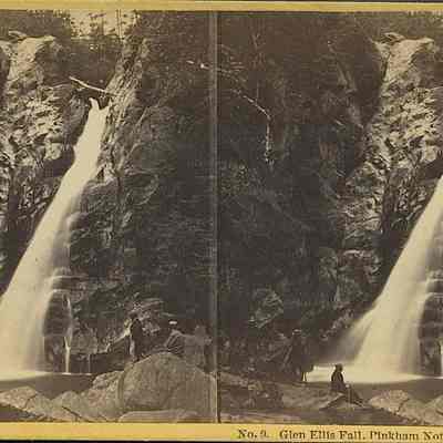Glen Ellis Fall, Pinkham Notch, White Mts. NH.