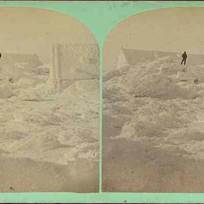 Summit Mt Washington, Winter of 1870-71.