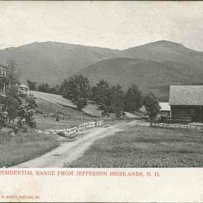Presidential Range from Jefferson Highlands, NH