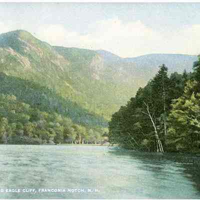 Echo Lake and Eagle Cliff, Franconia Notch, N.H.