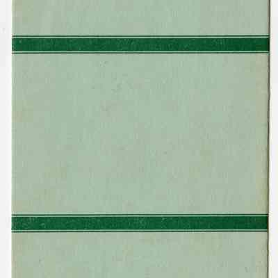The Balsams in the White Mountains, Dixville Notch, N.H., Season of 1940 Tariff Schedule