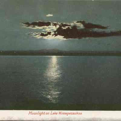 Moonlight on Lake Winnepesaukee