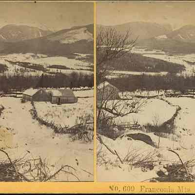 Franconia Mts from Sugar Hill