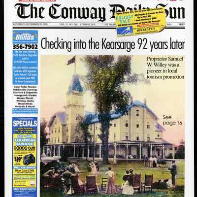 The Conway Daily Sun: Checking into the Kearsage 92 years later