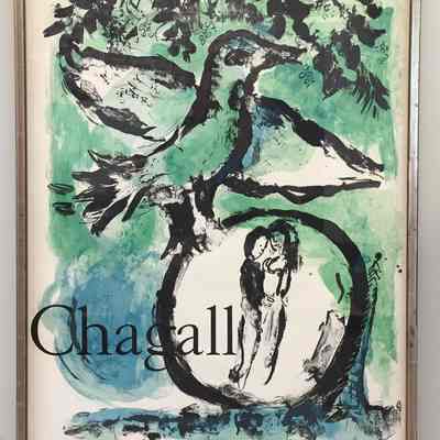 Chagall Maeght Galerie Maeght Exhibition Poster