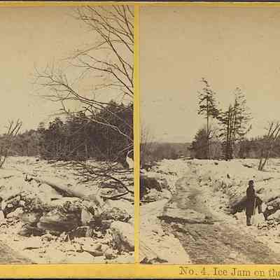 Ice Jam on the Ammonoosuc