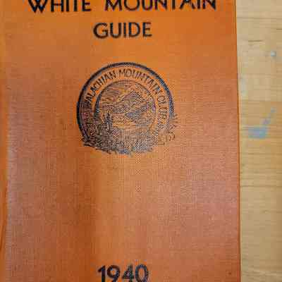 AMC White Mountain Guide 1940