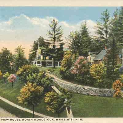 The Mountain View House, North Woodstock, White Mts, NH