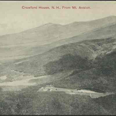 Crawford House, N.H., from Mt. Avalon
