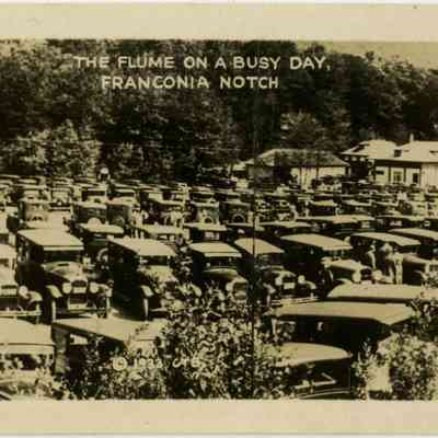 The Flume on a Busy Day, Franconia Notch