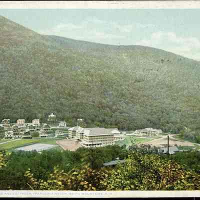The New Profile House and Cottages, Franconia Notch